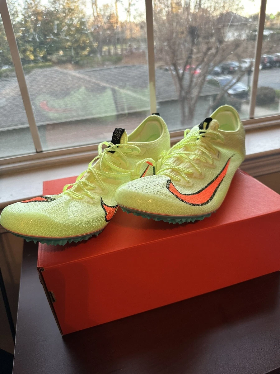 Nike Zoom Superfly Elite 2 Track Spikes Barely Volt CD4382 700