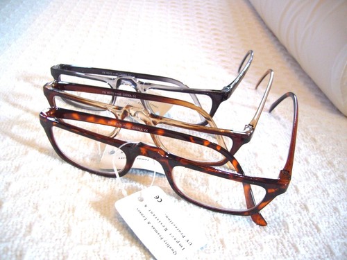 Mens Half Moon Reading Glasses 1.00 ~ 4.00 Womens 1/2 Moon Readers R313 SALE - Picture 9 of 15
