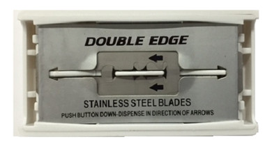Stainless Steel Generic Double Edge Razor Blades, Fits Safety Razors - 10 Blades