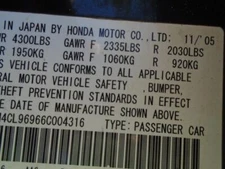 Strut Rear Fits 04-08 TSX 1699742