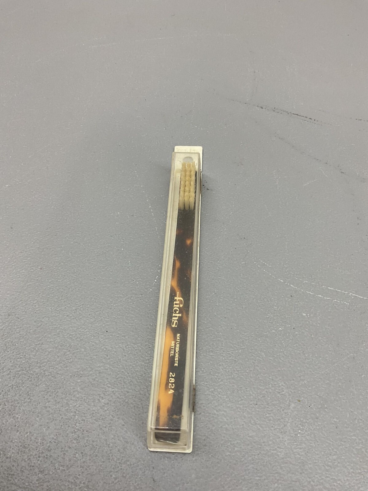 Toothbrush Fuchs Naturborste Mittel 2824 Dental Care Superb Cleaning Vintage