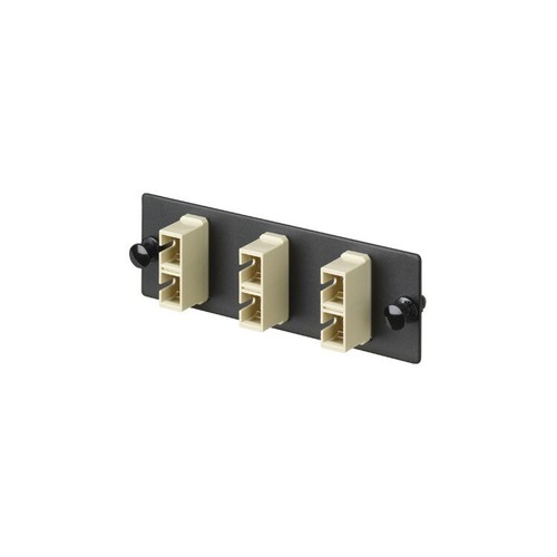 Panduit FAP3WEIDSCZ 3 Fiber SC Duplex Fiber Adapter Panel OM1 Electric Ivory - 第 1/1 張圖片