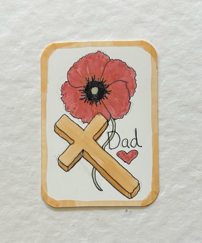 ACEO Original ‘Poppy’ Paintings By Lyn’et - Original