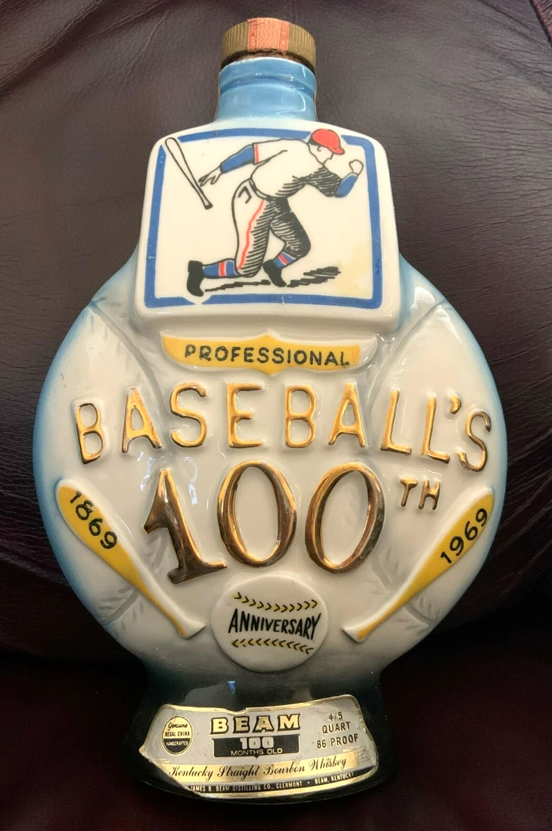 Jim Beam Baseball Decanter In Jim Beam Advertising for sale | eBay