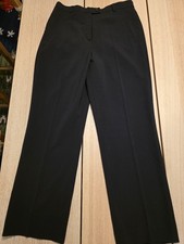 Atelier Gardeur Women's Trousers W30 uk size 12 black wool blend