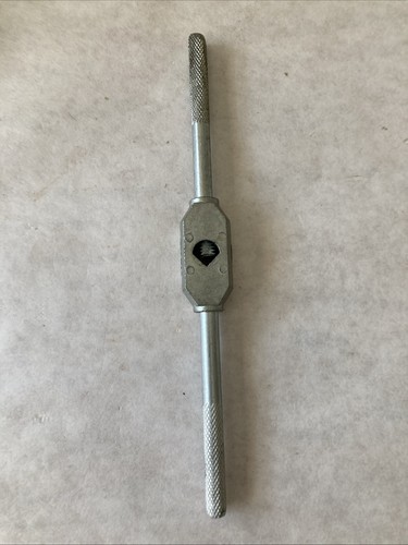 Vintage straight handle tap wrench 1/8– 5/16.   7 In Long.