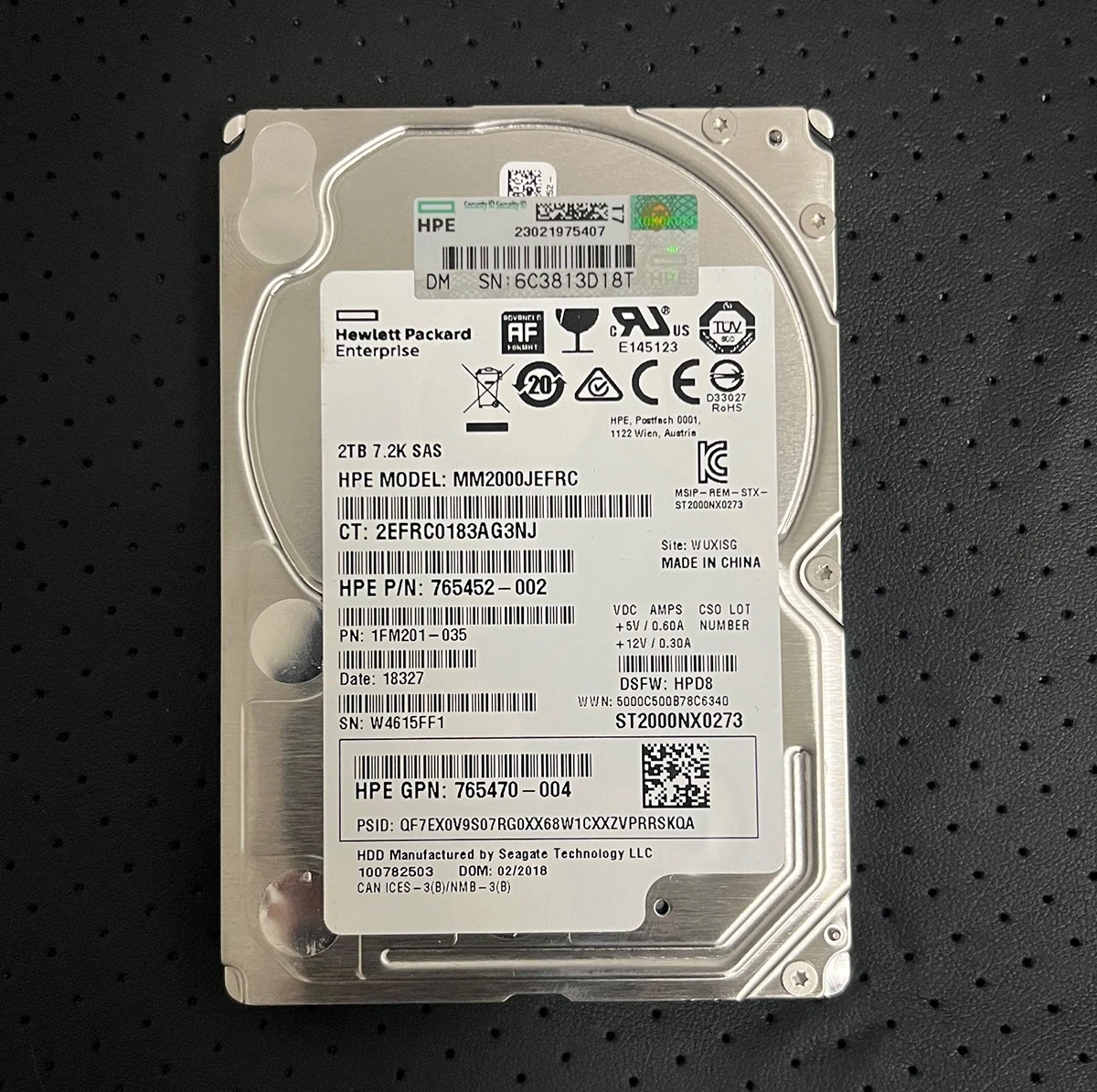2TB 2.5 Inch SATA Computer Internal Hard Disk Drives for sale - eBay
