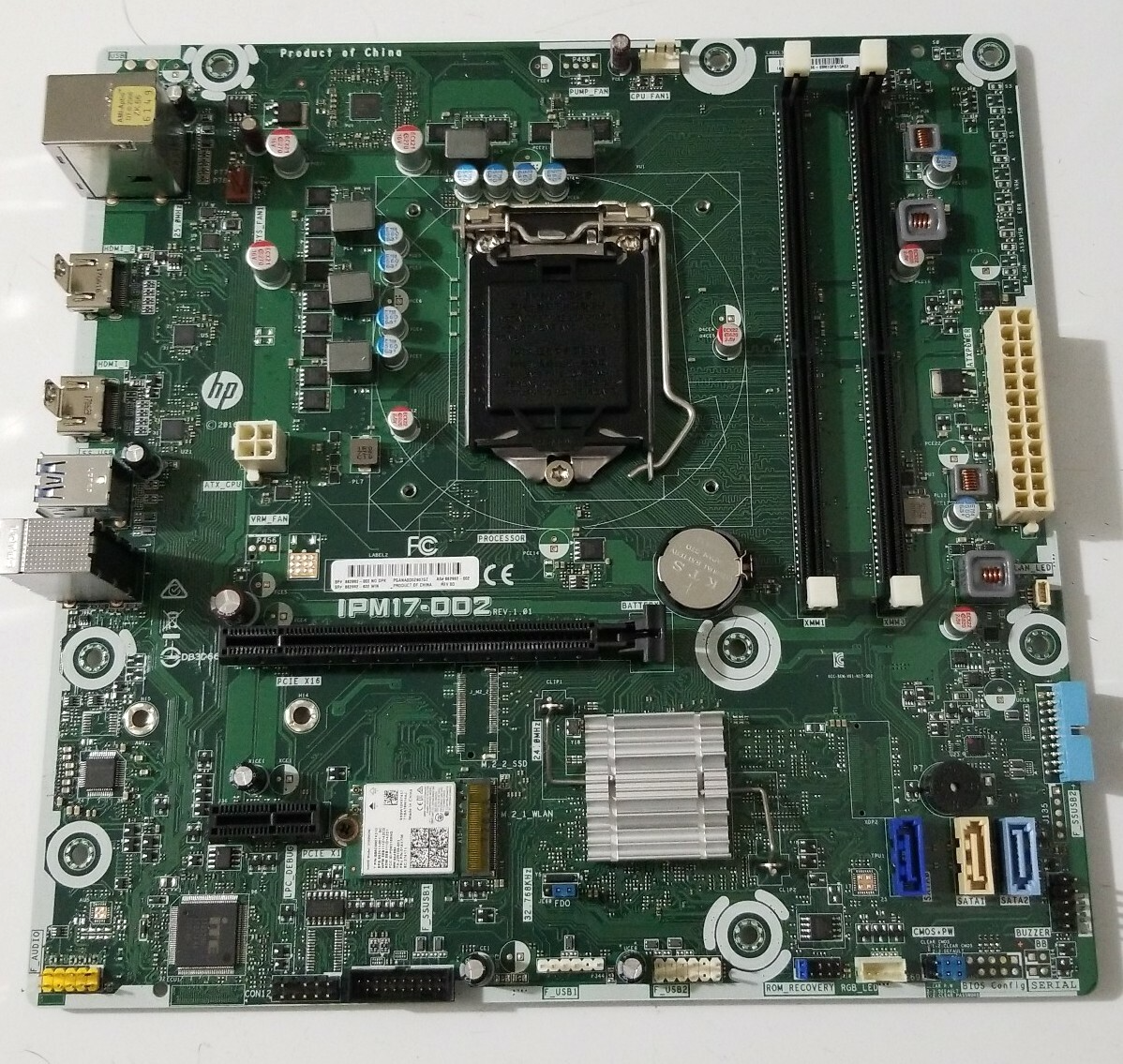 HP Omen 870 Motherboard IPM17-DD2 uATX mATX socket 1151 Odense2-K