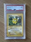 Pokemon TCG Jungle Pikachu Card 60/64 Vintage 1999 WOTC Slab, PSA 9 Mint