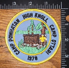 Camp Powhatan High Knoll Camp Ottari 1978 Blue Ridge Mtns Council BSA Patch
