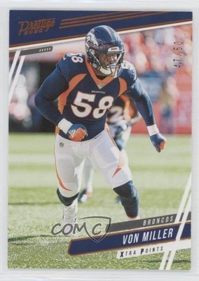 2020 Panini Prestige Xtra Points Orange 47/50 Von Miller #31 2qw