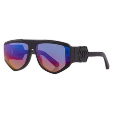 Philipp Plein Multicolor Irregular Men's Sunglasses SPP093M 703V 65
