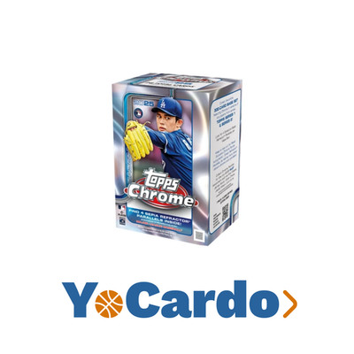 2025 Topps Chrome Baseball MLB Value Box
