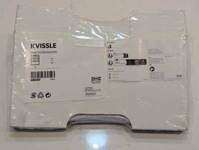 IKEA Kvissle 901.980.30 Lowenhielm 5 Shelf White Metal Magazine
