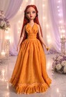TONNER ELLOWYNE ORANGE SPARKLING DRESS FOR 16" TONNER ELLOWYNE OR SIMILAR (X25) — photo 2