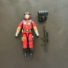 2002 GI JOE COBRA VIPER v7 JOECON CRIMSON STRIKE TEAM Fuchsia? FIGURE MT-/MT