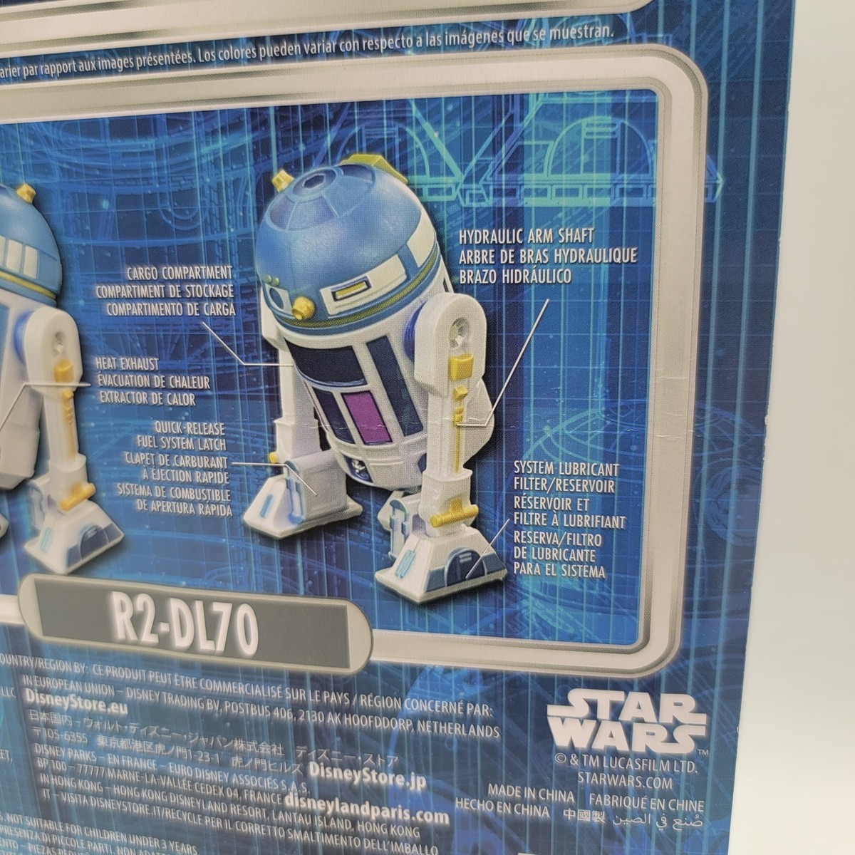 Disney Parks Disneyland 70th 2025 Star Wars R2-DL70 Droid
