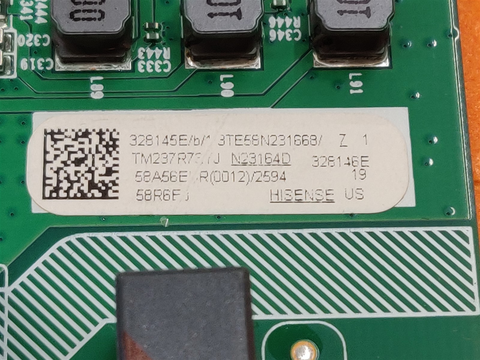 ⭐️⭐️⭐️⭐️⭐️ TV Main Video Board / Power Supply 328145 w/ Cables