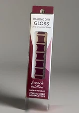 Dashing Diva BOUDOIR FRENCH High GLOSS Gel Nail Polish Strips