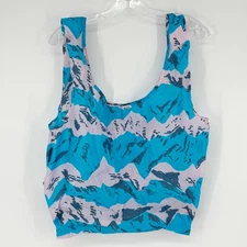 Baggu Baby Mountains Glacier Reusable Bag W/ Handles