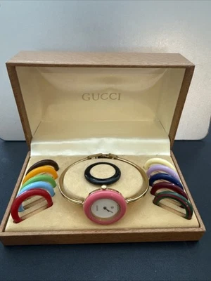 Gucci 1100 Bangle Women Wristwatches for sale | eBay