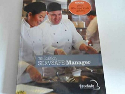 SERVSAFE MANAGER - Textbook, by National Restaurant Association - Very Good z