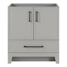 PICK UP ONLY Style Selections Meera 30in Gray Bathroom Vanity Base Cabinet