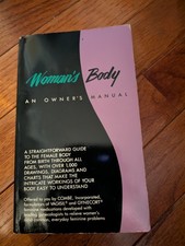 Woman's Body An Owners Manual 1988 vintage health vagisil rare paperback used 