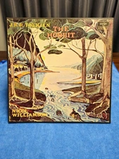 J.R.R. Tolkien, Nicol Williamson The Hobbit/ Argo 4xLP box set Complete EX LPs
