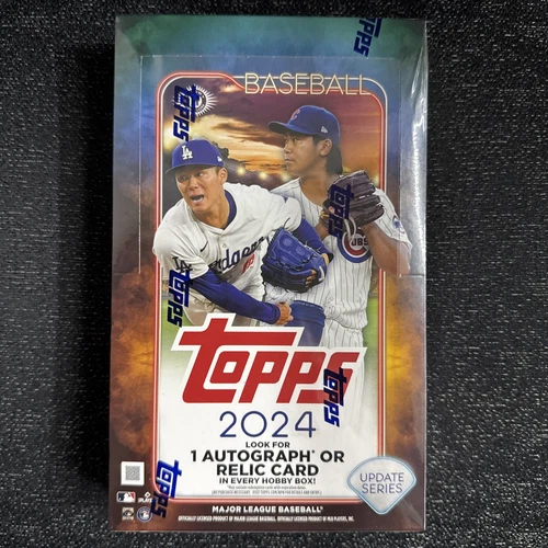 2024 Topps Update Series Baseball Factory Sealed Hobby Box