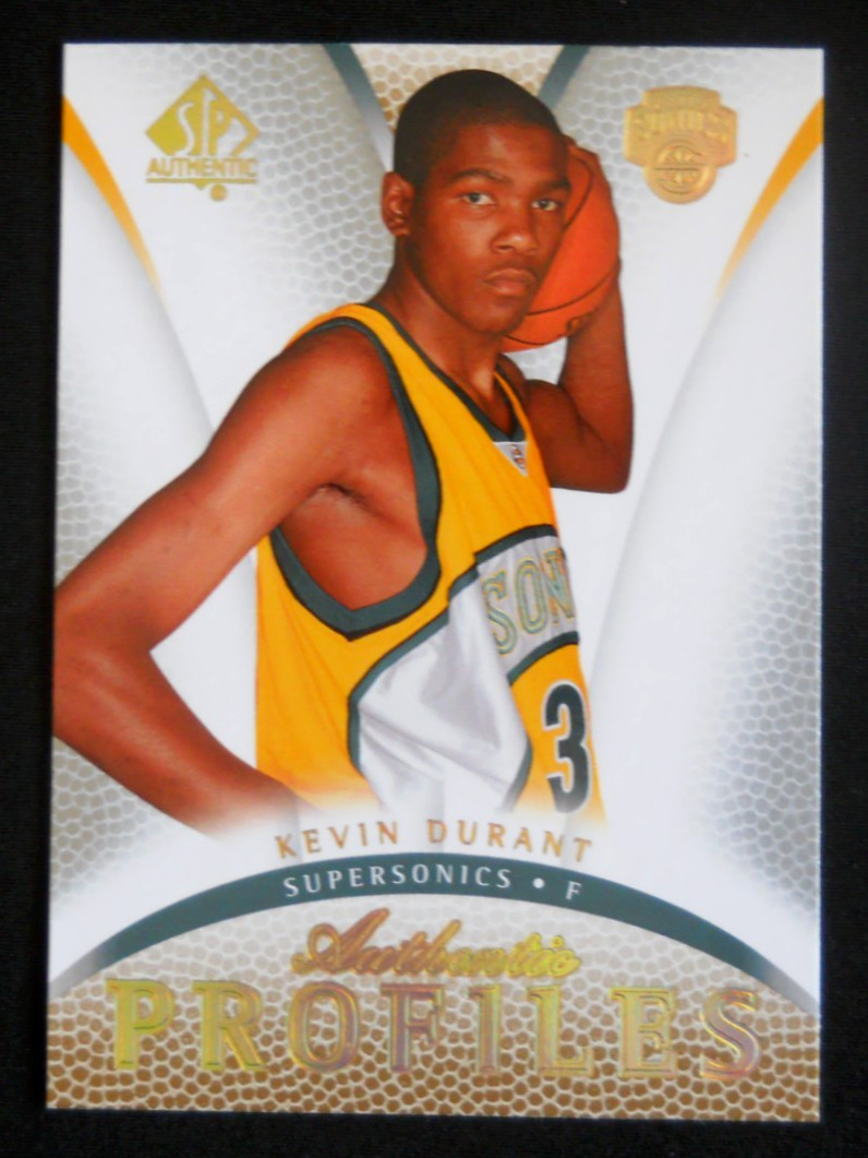 2007-08 SP Authentic - Authentic Profiles Kevin Durant #AP-13 Rookie Card