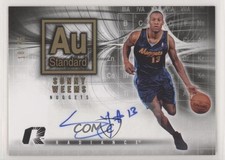 2008-09 Upper Deck Radiance AU Standard 18/25 Sonny Weems #AU-SW Auto 9c6