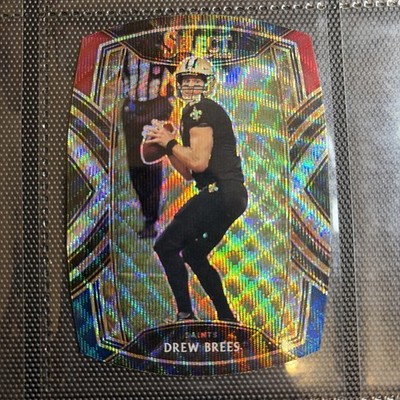 2020 Select Club Level TRI COLOR Die Cut PRIZM- DRAW BREES Saints #215