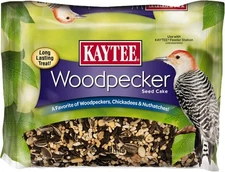 Kaytee Wild Bird Woodpecker Seed Cake Food, 1.85