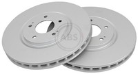 2X A.B.S. Bremsscheibe 17127 FüR Lancer Mitsubishi 7 6 Evo 360 CT9A CP9A Vii 260