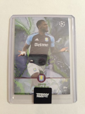 Topps Total Football 24/25 Jhon Duran /75 Marble Green Parallel Aston Villa 