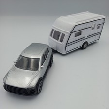TOY CAR AND CARAVAN TOW HOLIDAY KIDS TOURING DIE VAST TEAMSTERS VEHICLE MODEL