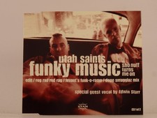 UTAH SAINTS FUNKY MUSIC (CD1) (H17) 4 Track CD Single including Picture Sleeve E