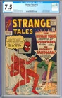 Strange Tales #115 High Grade Spider-Man Cover Silver Age Marvel 1963 CGC 7.5
