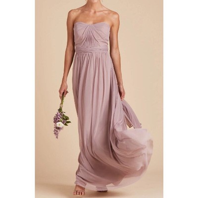 BIRDY GREY XXL 2X Curvy Taupe Strapless Convertible Grace Maxi Dress NWT b38