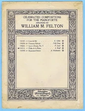 POLKA DE LA REINE (CAPRICE) OPUS 95 by RAFF (1924)