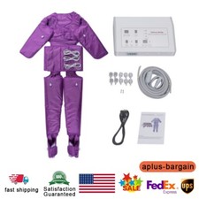 Air Pressure Pressotherapy Lymphatic Weight Loss Slimming Machine Suit 110V 400W