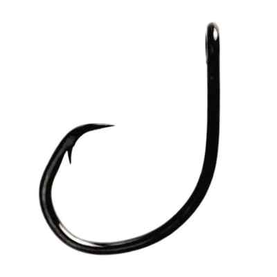Eagle Claw Lazer Sharp Inline Shark Circle Sea Hooks - L2045 BLACK
