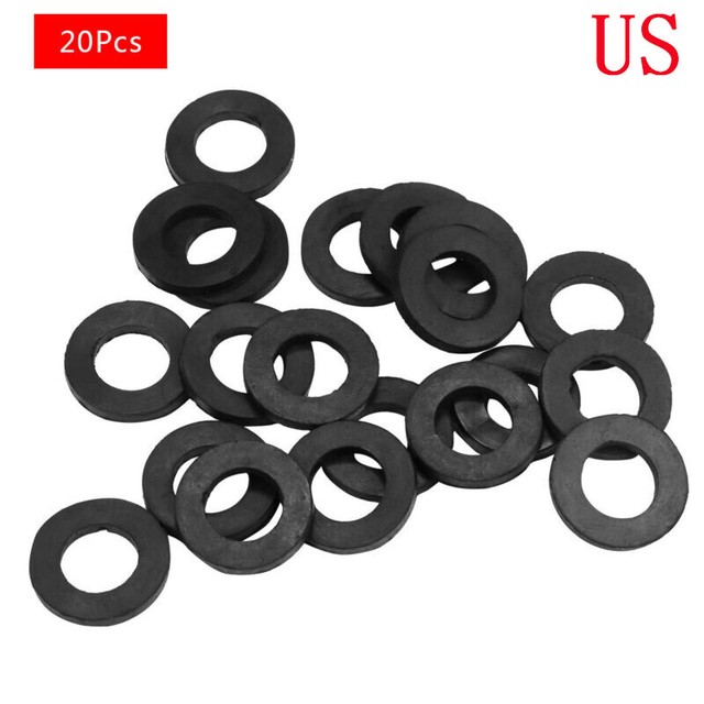 20 Rubber Washers Seals Gaskets for Shower Head Hose Water Faucet Spray