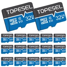 100PCS 32GB Micro SD Card C10 High Speed Memory Camera Phone TF Card Wholesale
