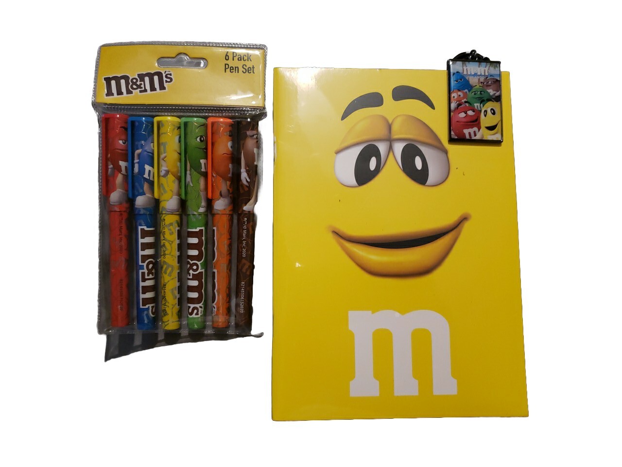 Colorful M&M-Themed Notebook Set for Fun Writing  -image