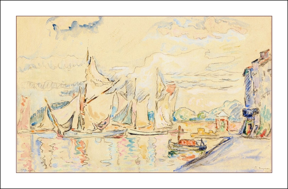 Signac saint tropez Banque de photographies et d’images à haute