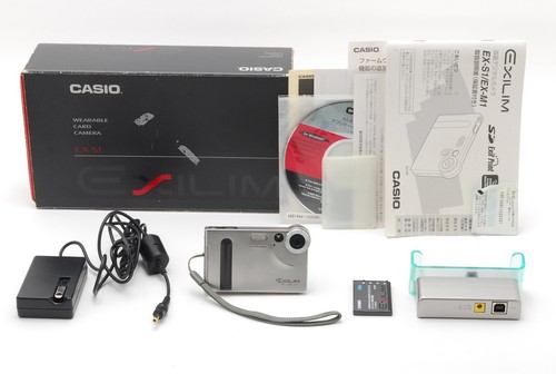 【Exc+5】 W/ Box & Charger CASIO EXILIM EX-S1 Compact Digital Camera From Japan