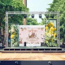 3-15PCS Trussing Segment Kit Lighting Truss Stand Wedding Backdrop Stand Support