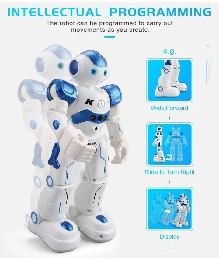 Steamprime-JJR/C Smart Robot- Blue -Age 8+ - Image 3 of 4